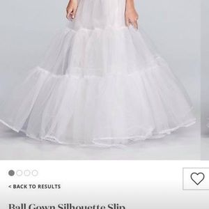 Wedding gown underskirt